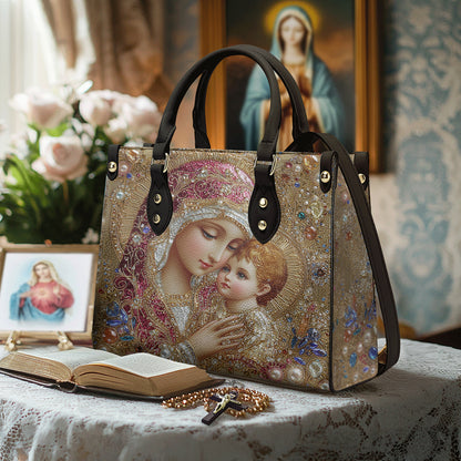 Lorva Leather Bag Heavenly Pearl Luxe
