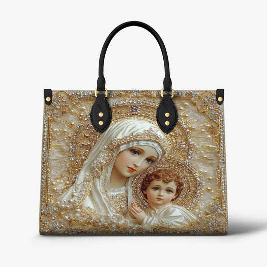Lorva Leather Bag Blessed Mother