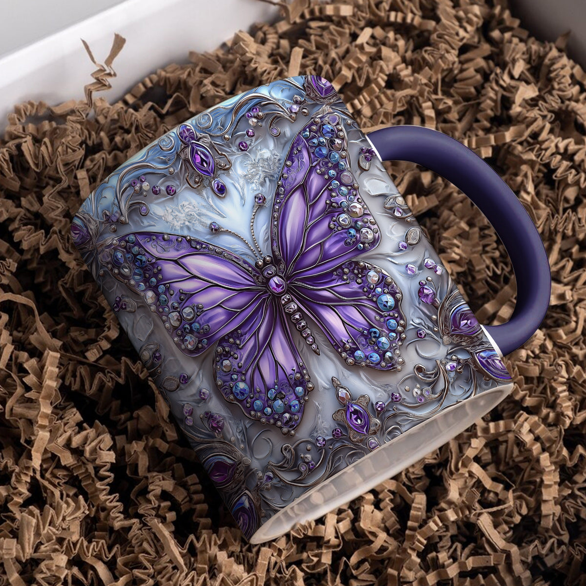 Lorva Acent Mug Beautiful Butterfly