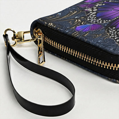Lorva Butterfly Leather Wallet Hope Love