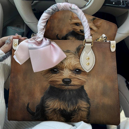 Lorva Yorkie Leather Bag My Soul