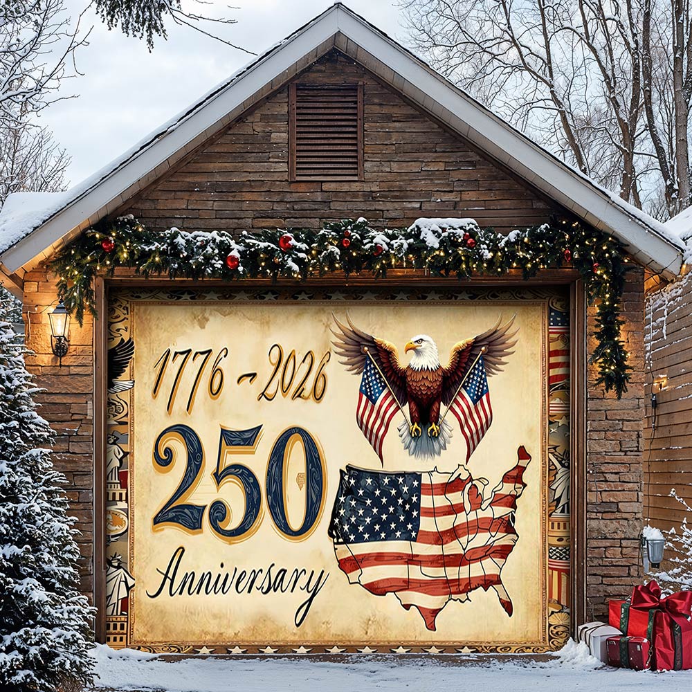 Lorva Garage Door Banner Decoration Majestic Origins