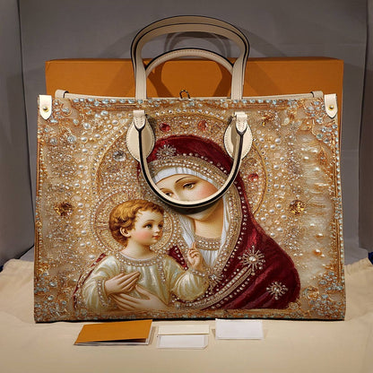 Lorva Leather Bag Holy Mother Serenity