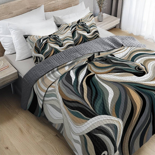 Lorva All Season Quilt 3-Piece Set Tribal Flame