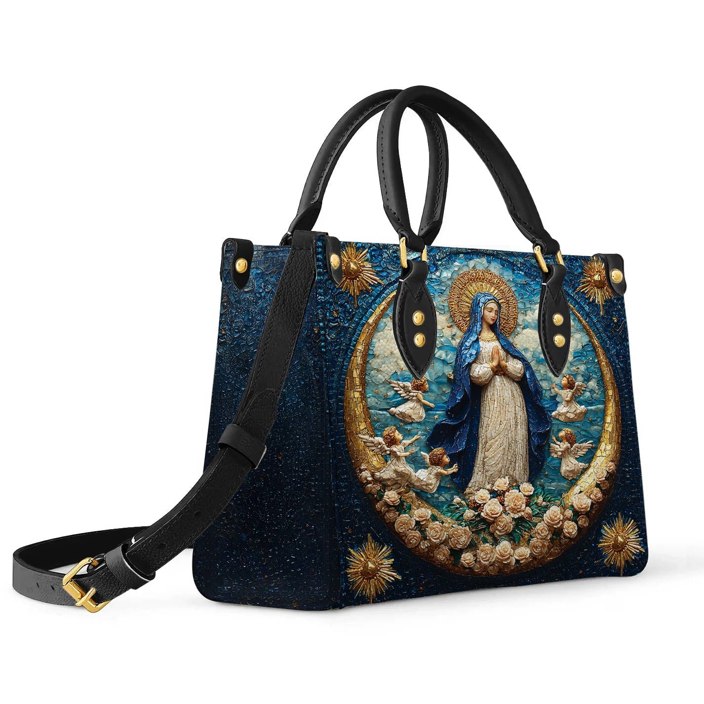 Lorva Leather Bag Gentle Virgin Mary