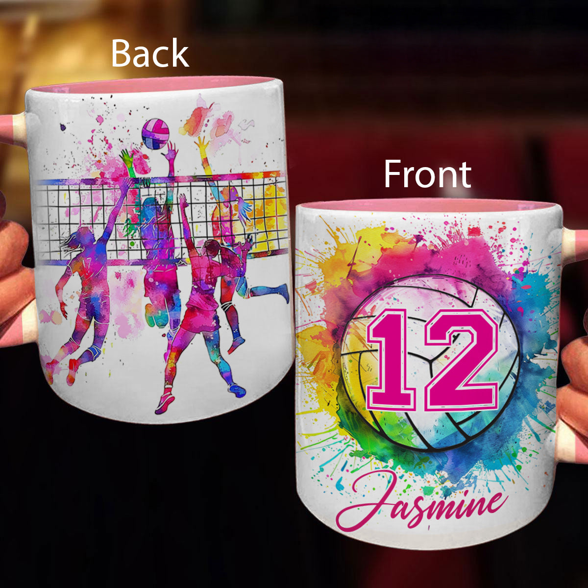 Lorva Personalized Mug Just A Girl Who Loves Volleyball
