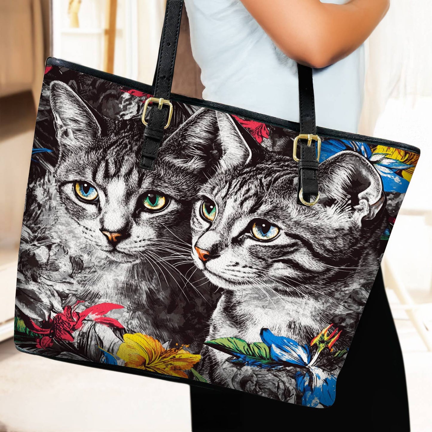 Lorva Leather Tote Bag Everlasting Love