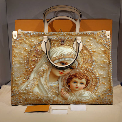 Lorva Leather Bag Blessed Mother