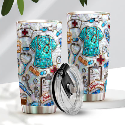 Lorva  Personalized Nurse 20Oz Tumbler Nurselife