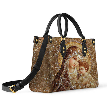 Lorva Personalized Leather Bag Holy Family