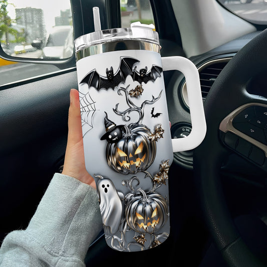 Lorva Tumbler Haunted Pumpkins