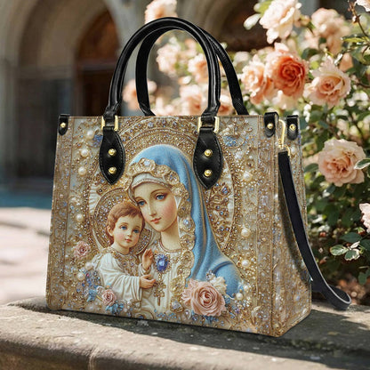 Lorva Leather Bag Divine Madonna And Child