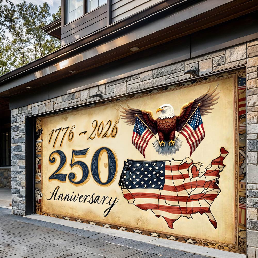 Lorva Garage Door Banner Decoration Majestic Origins