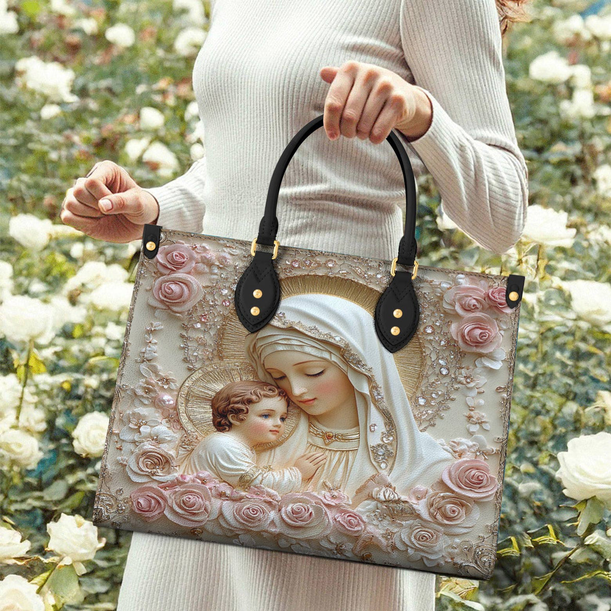 Lorva Leather Bag Eternal Rose Devotion