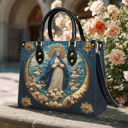 Lorva Leather Bag Gentle Virgin Mary