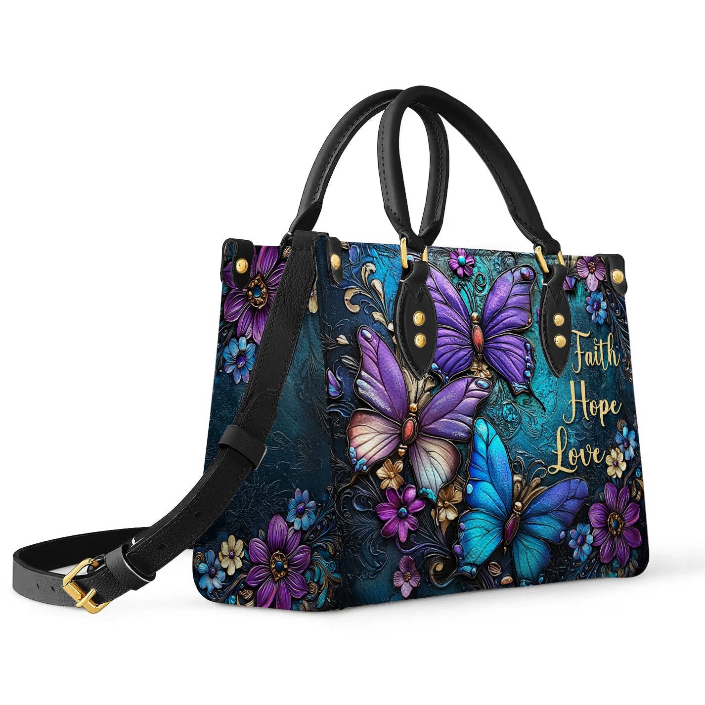 Lorva Butterfly Leather Bag Love