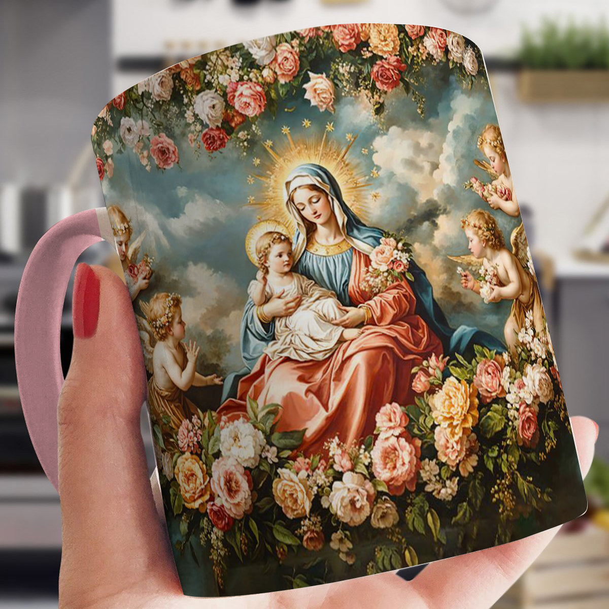 Lorva Mug Halo Of Roses