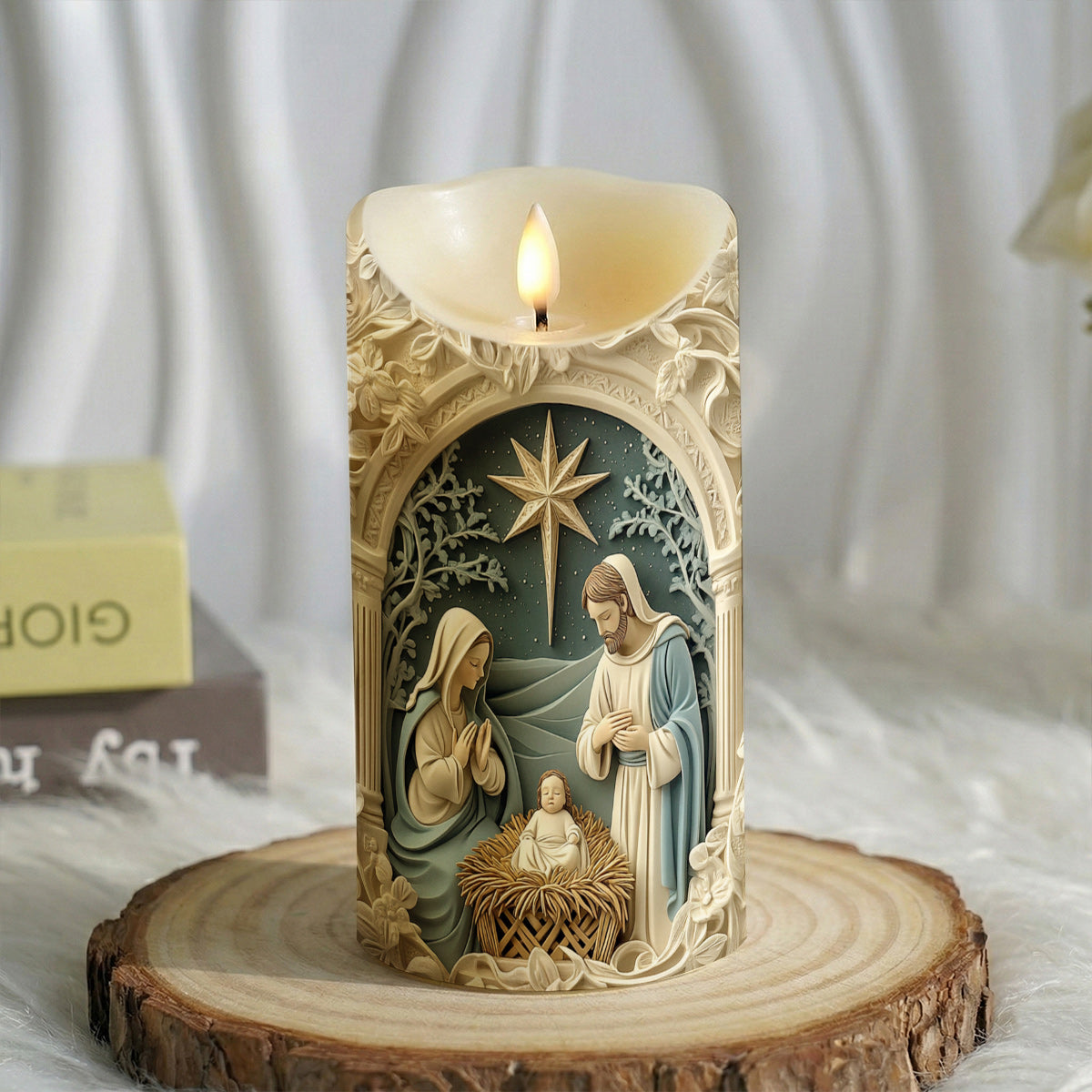 Lorva LED Candle Star Of Bethlehem
