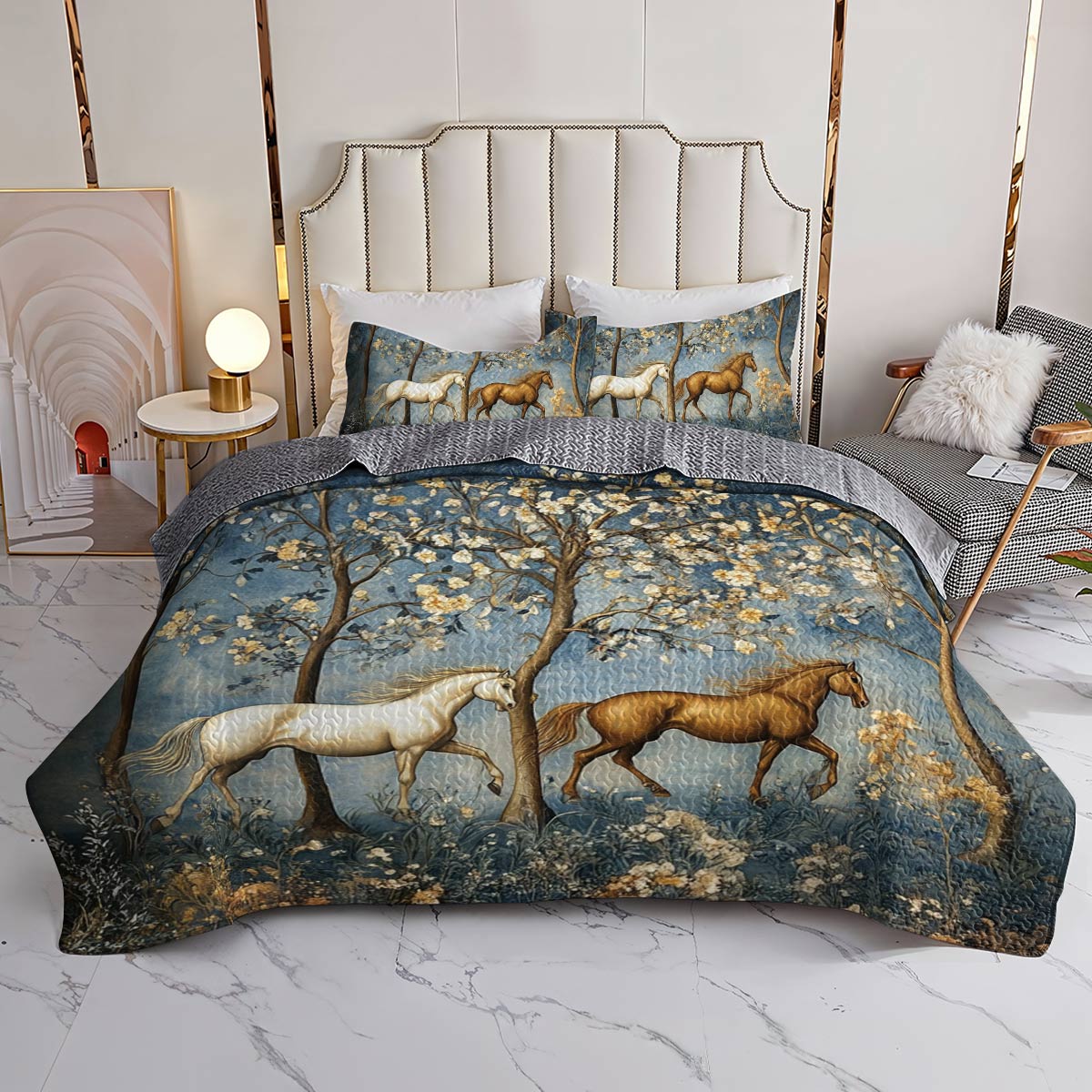 Lorva All Season Quilt 3-Piece Set Wild Spirit