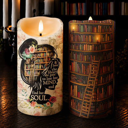 Lorva Reading LED Candle My Soul