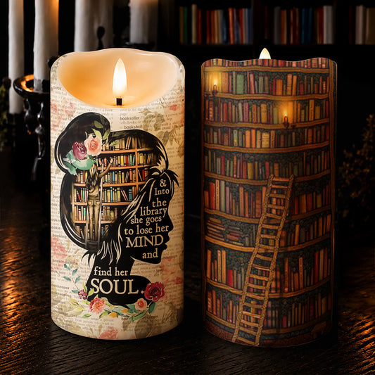 Lorva Reading LED Candle My Soul