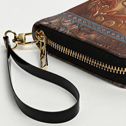 Lorva Leather Wallet Melody In Flight