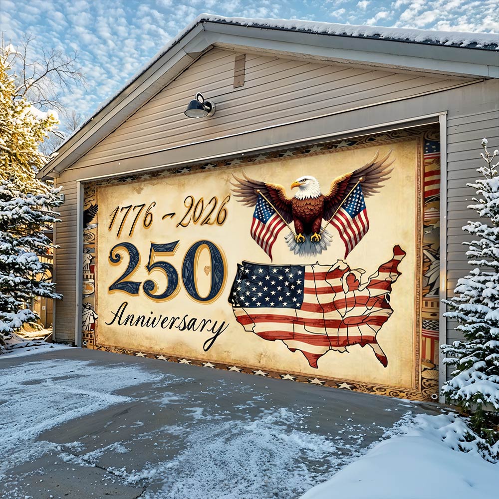 Lorva Garage Door Banner Decoration Majestic Origins