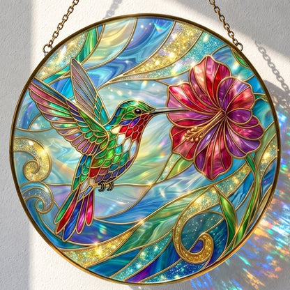Lorva Hummingbird Suncatcher Beautiful