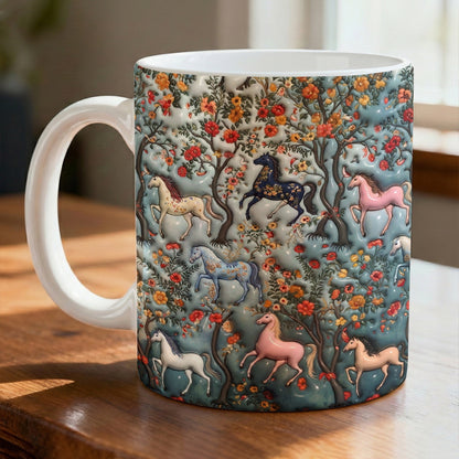 Lorva Horse Mug Mystical Steeds