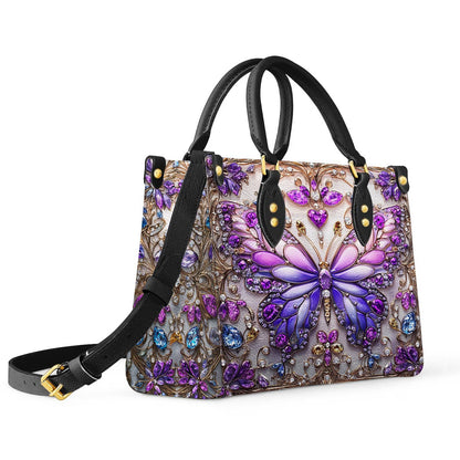 Lorva Leather Bag Charming Butterfly
