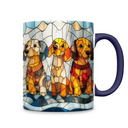 Lorva Dachshund Mug Cute Dachshund Friends