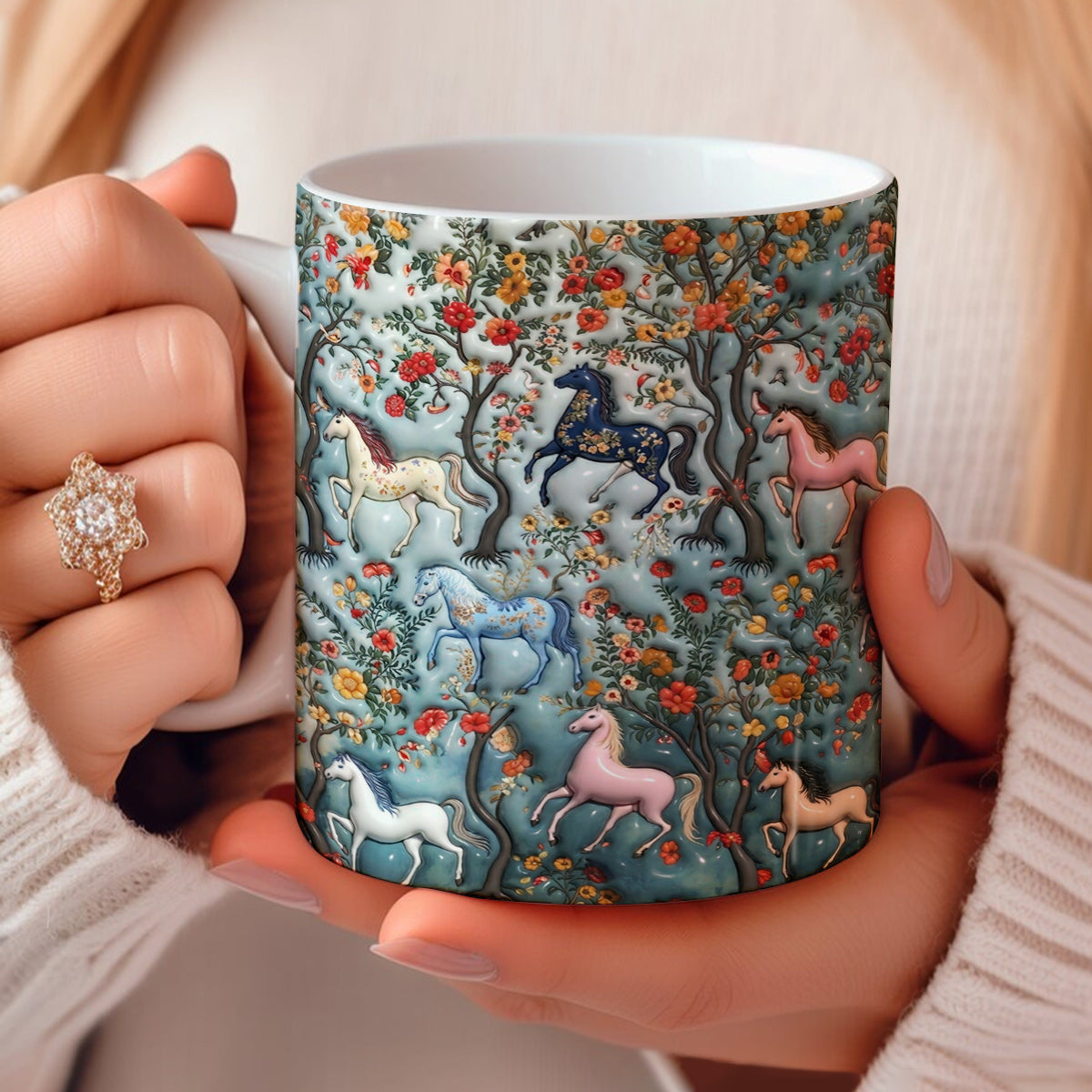 Lorva Horse Mug Mystical Steeds