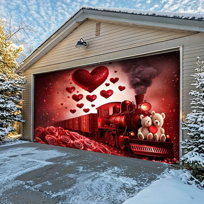 Lorva Garage Door Banner Decoration Journey Of Love