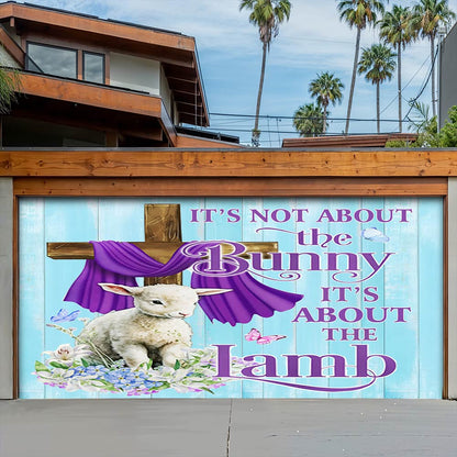 Lorva Garage Door Banner Decoration A Meaningful Easter