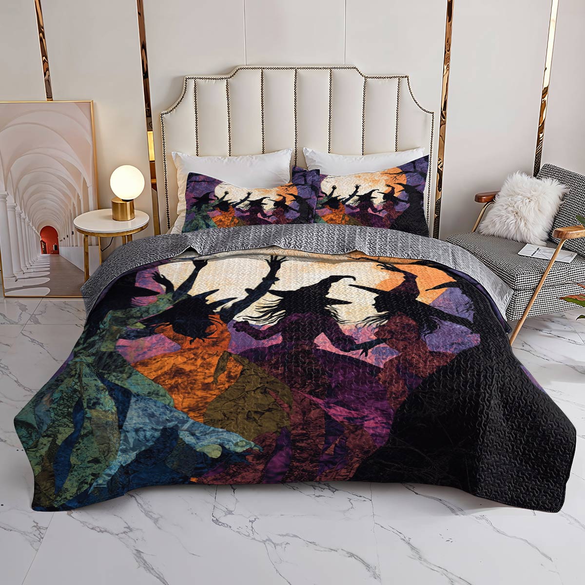 Witch Lorva All Season Quilt 3-Piece Set Crazy
