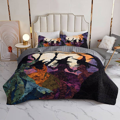Witch Lorva All Season Quilt 3-Piece Set Crazy