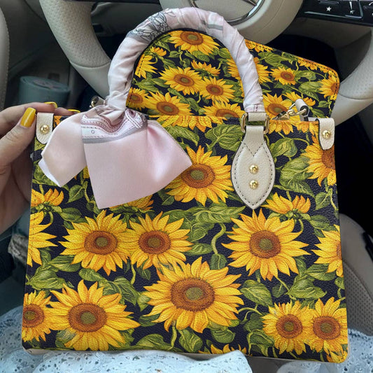 Lorva Leather Bag Sunflower Whisper