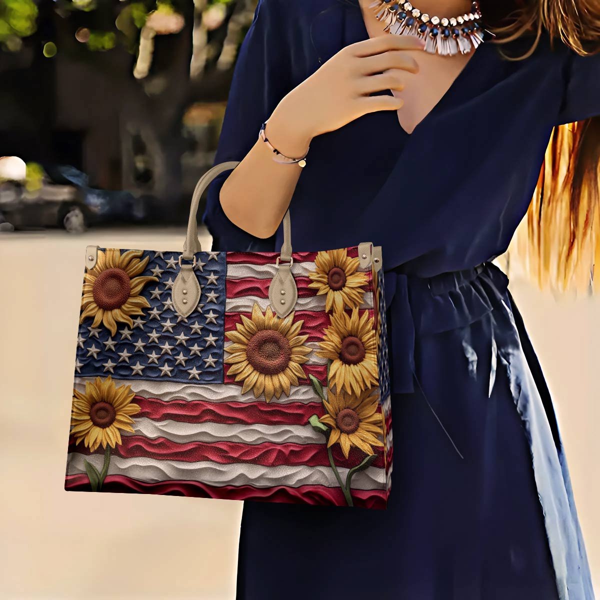 Lorva Leather Bag Sunflower Freedom