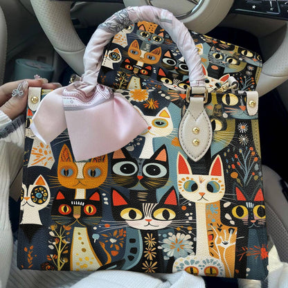 Lorva Leather Bag Curious Folk Cats