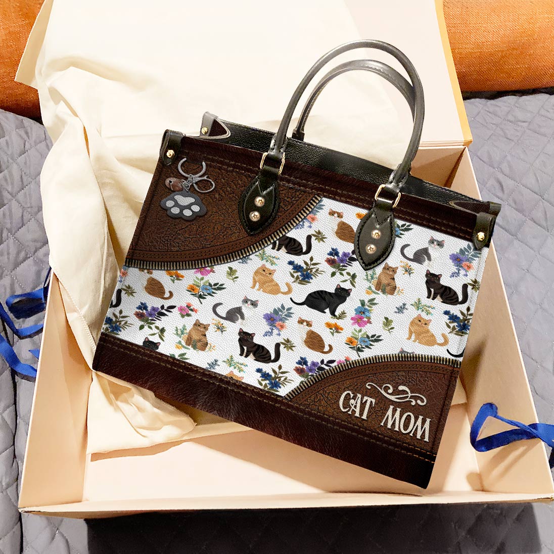 Lorva Leather Bag Beautiful Catmom