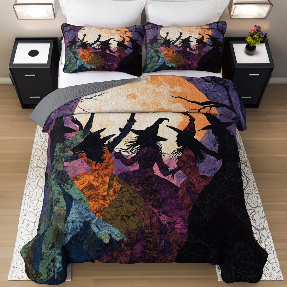 Witch Lorva All Season Quilt 3-Piece Set Crazy