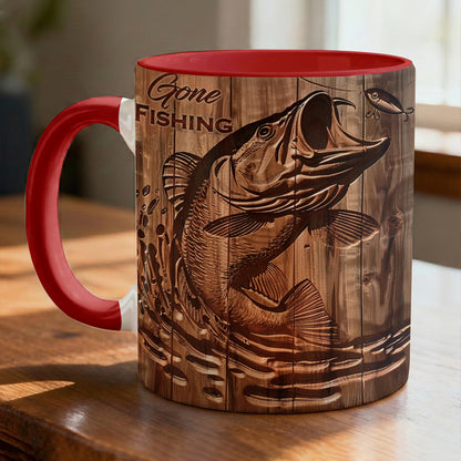 Lorva Personalized Mug Stunning Largemouth Bass