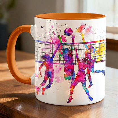 Lorva Personalized Mug Just A Girl Who Loves Volleyball