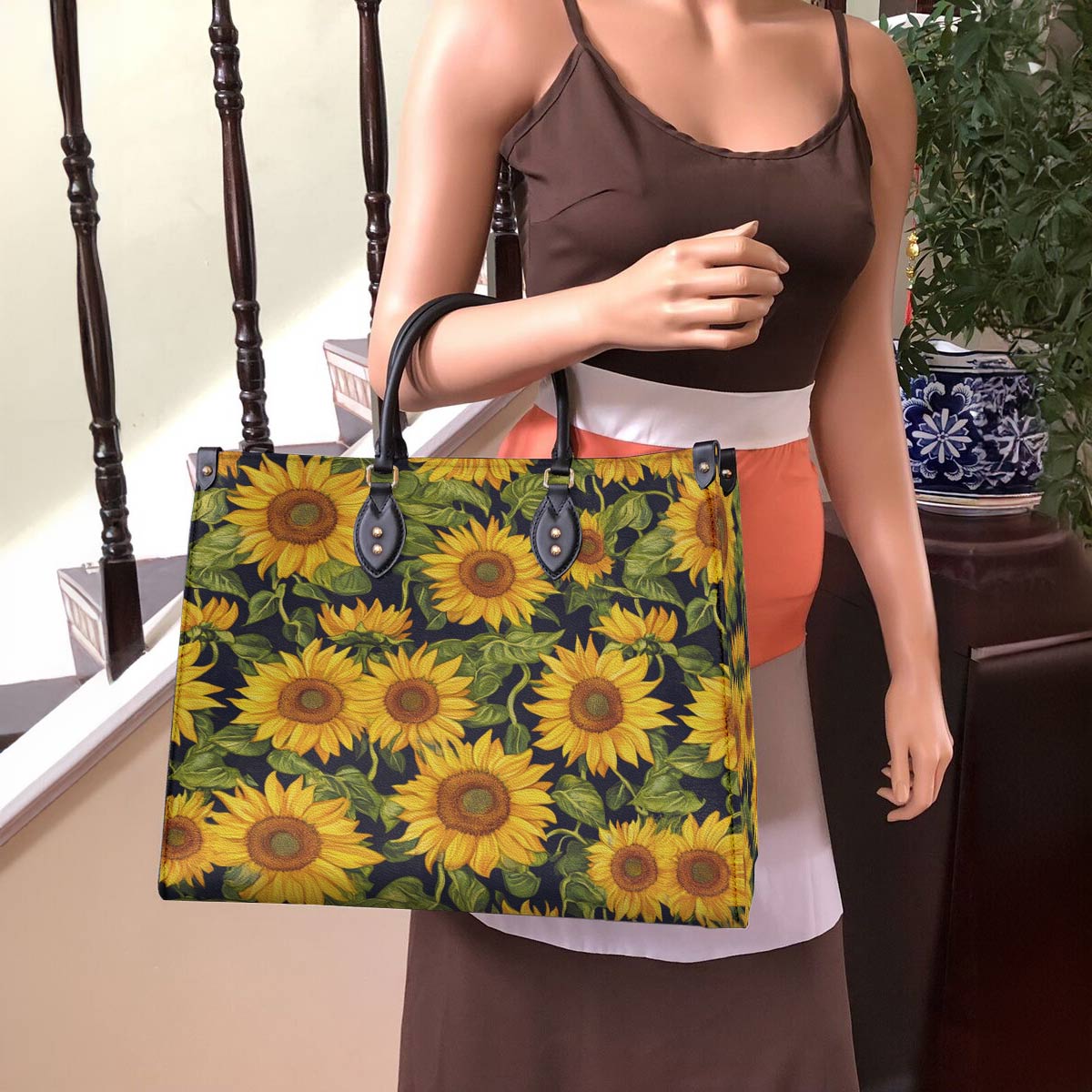 Lorva Leather Bag Sunflower Whisper