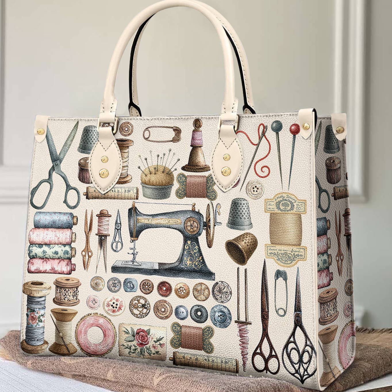 Lorva Leather Bag Threaded Memories