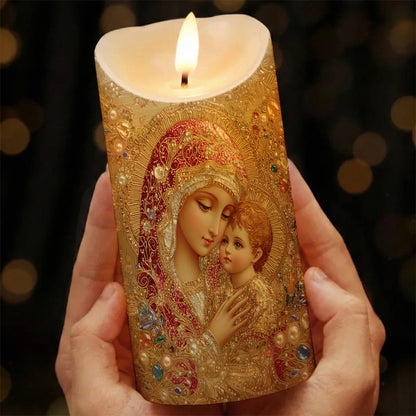 Lorva LED Candle Heavenly Pearl Luxe