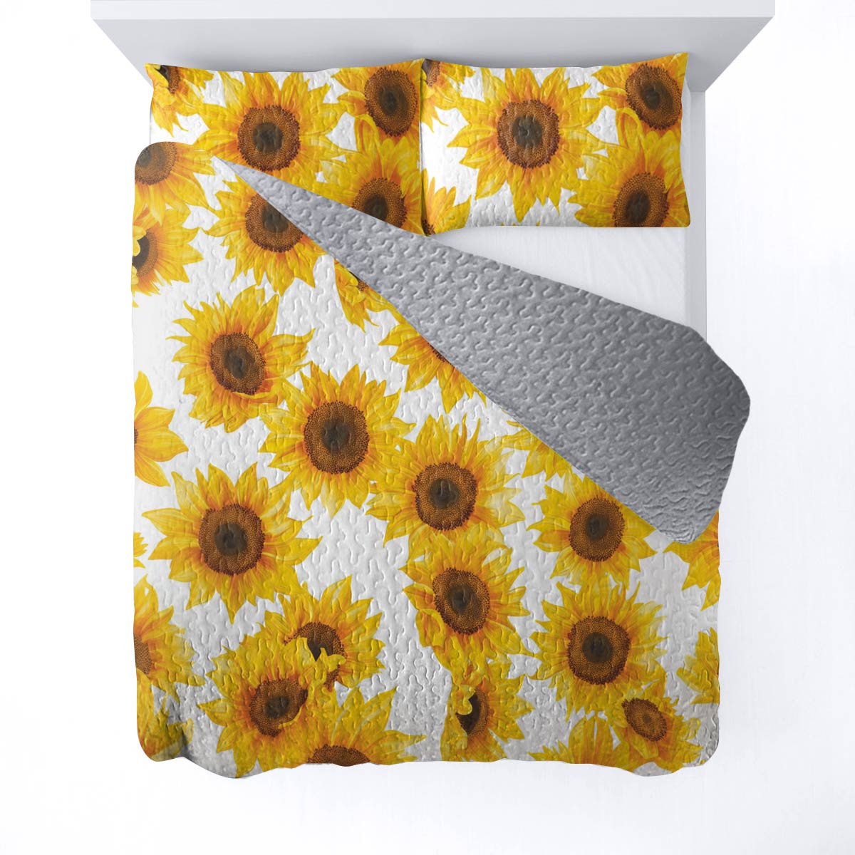 Lorva All Season Quilt 3-Piece Set Happy Sunshine