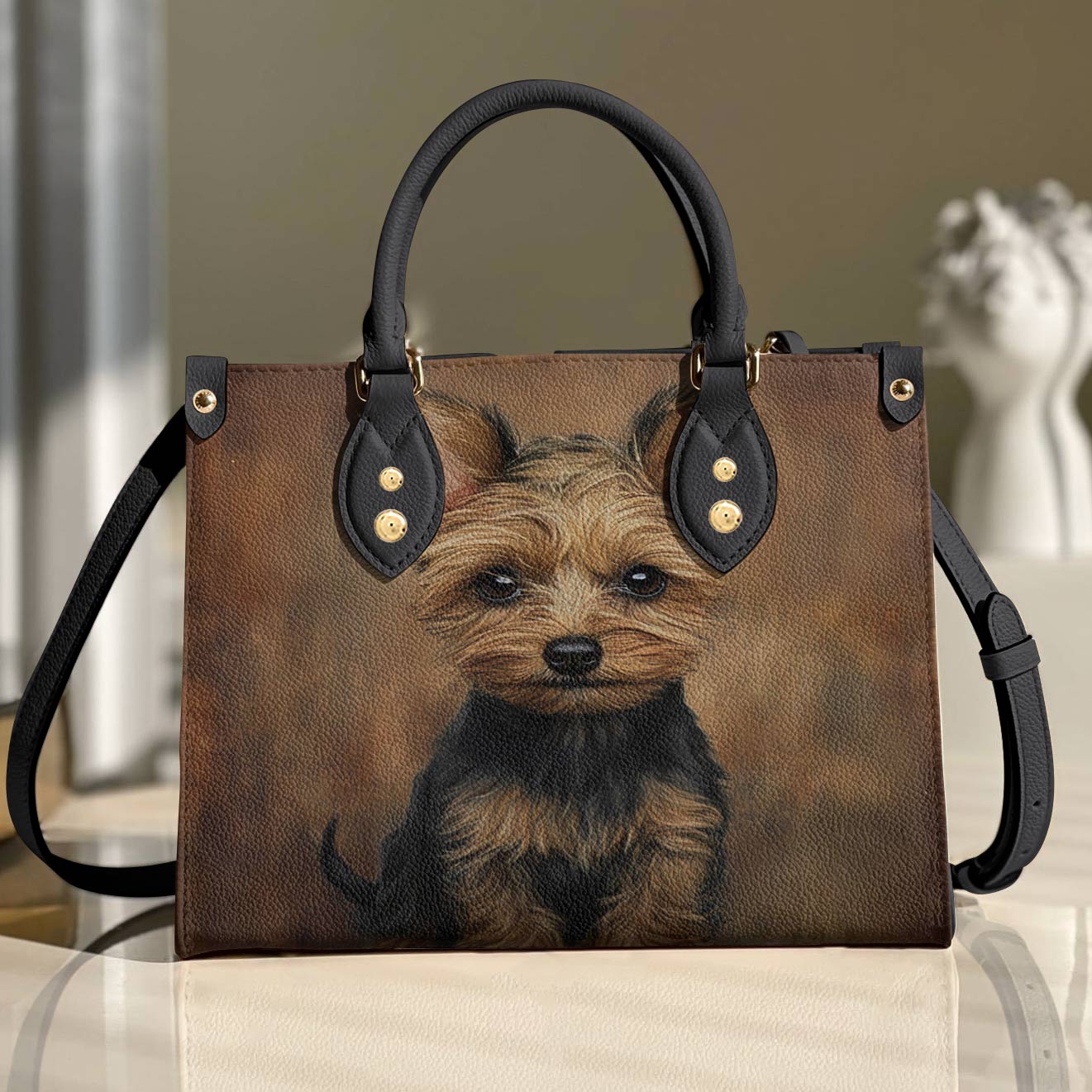 Lorva Yorkie Leather Bag My Soul