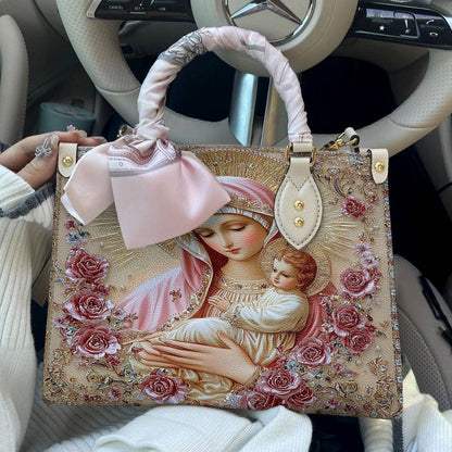 Lorva Leather Bag Sacred Rose Embrace