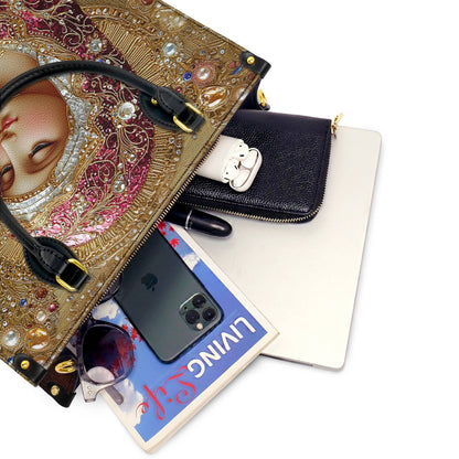 Lorva Leather Bag Heavenly Pearl Luxe